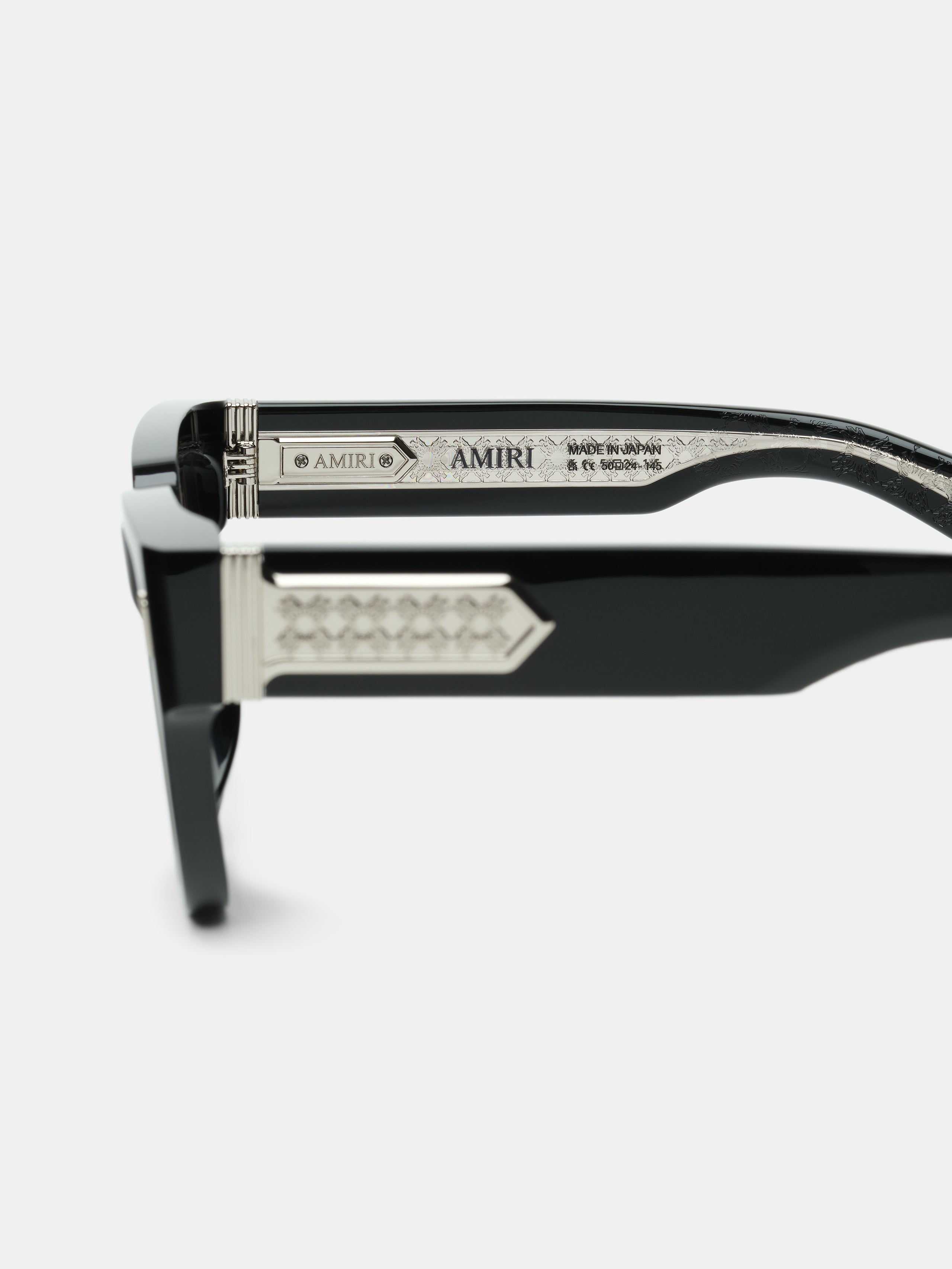 MULHOLLAND SUNGLASSES - Black Silver