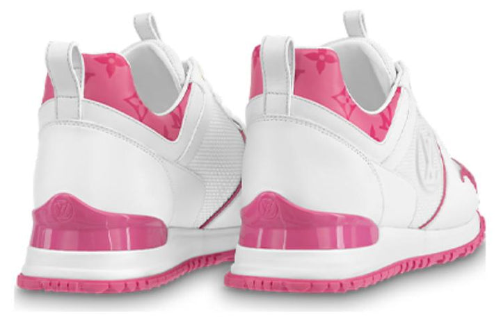 (WMNS) LOUIS VUITTON Run Away Sneakers 'White Side Logo with Pink Monogram' 1AB1SD #