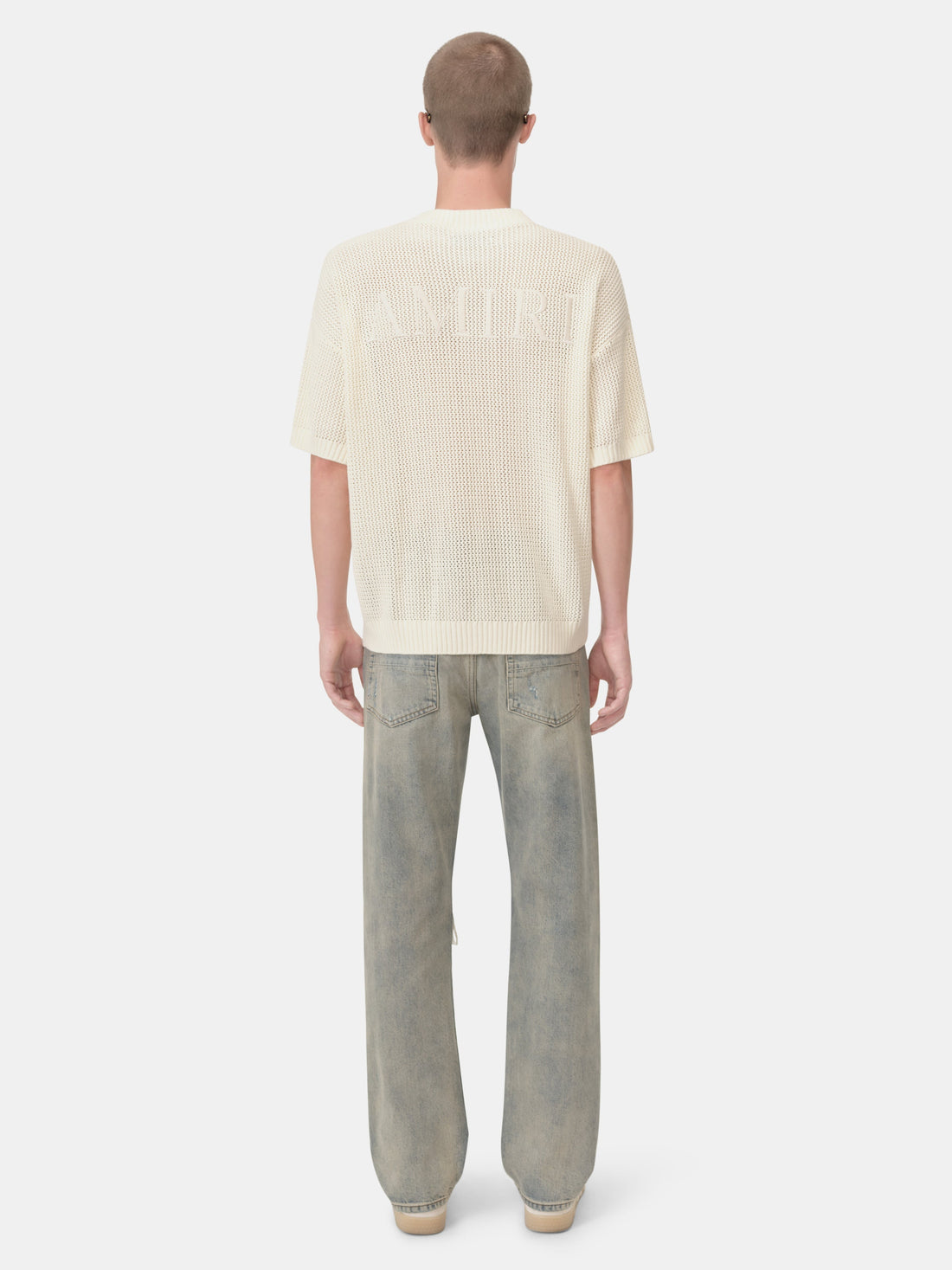 SUEDE STRAIGHT MX1 JEAN - Antique Indigo