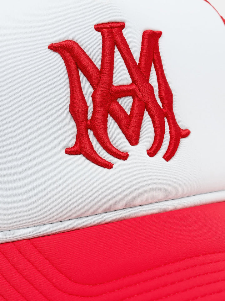 MA TWO TONE TRUCKER HAT - Red