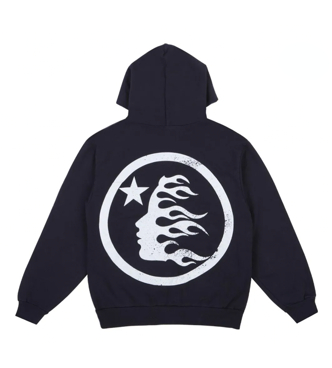 Hellstar Studios Basic Logo Hoodie Faded Black