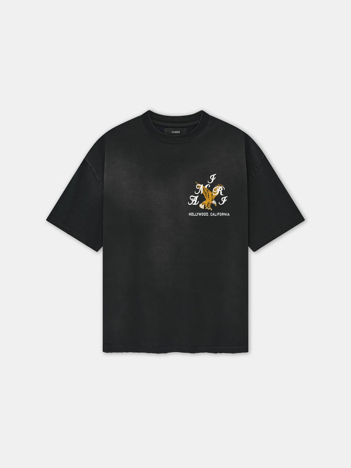 AMIRI EAGLE OVERSIZED TEE - Black