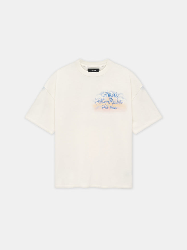 FOLLOW ME OVERSIZED TEE - Ivory