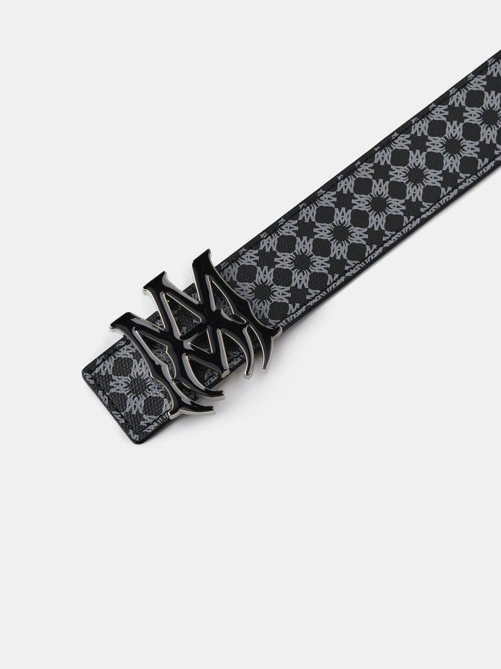 MA QUAD 4CM ENAMEL BELT - Black